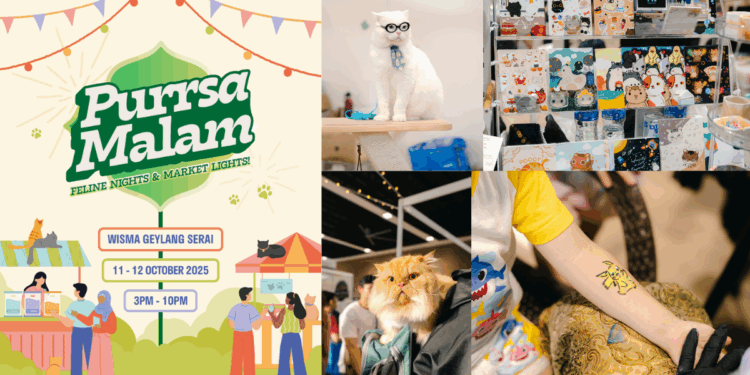Purrsa Malam: A Night Market Celebrating Cats and Culture