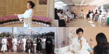 China’s First Lady Peng Liyuan Welcomes SCO Leaders’ Families on Tianjin River