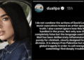 Dua Lipa Rejects Claims She Fired Agent Over Palestine Stance