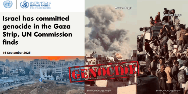UN Officially Declares Israel’s Actions in Gaza as Genocide