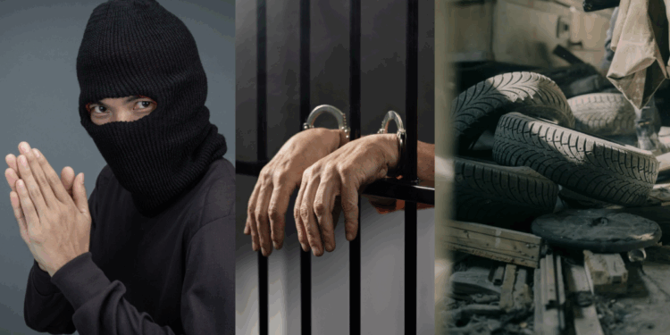Man Arrested After Attempting to Resell Tyres He Stole