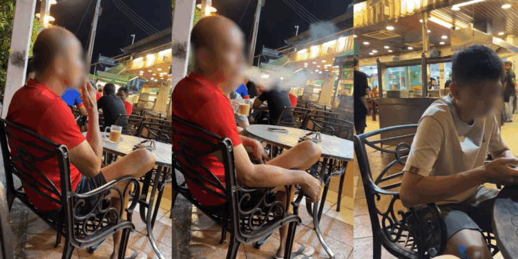 Man Sparks Anger After Blowing Smoke at Teen Who Confronted Him for Smoking at an Eatery
