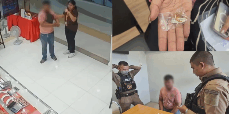 Thai Man, 30, Steals Gold Ring Hoping To Return To Prison