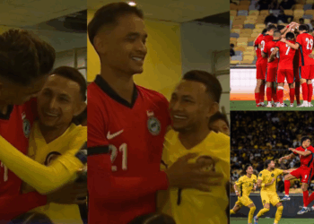 Safuwan and Faisal’s Heartwarming Reunion Steals Spotlight Before Malaysia-Singapore Match