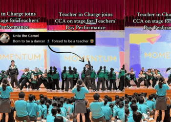Singapore Teacher Joins Students On Stage For Dance, Wows Crowd With His Moves