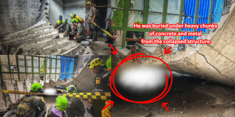 Tragedy in Bangkok: Hotel Staircase Collapse Kills Construction Worker