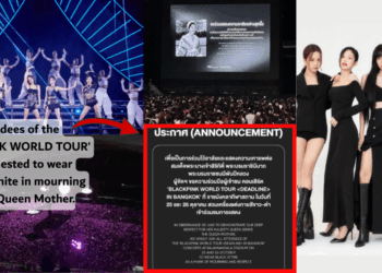 BLACKPINK Bangkok Concerts Continued Amid Mourning for Queen Sirikit The Queen Mother