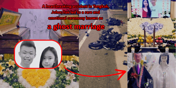 Ghost Marriage Held for Young Couple Killed in Tragic Tangkak Road Accident