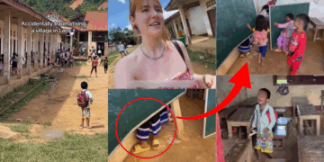 Kids Flee, Cry After Seeing White Woman at Laos School; Video Sparks Online Buzz