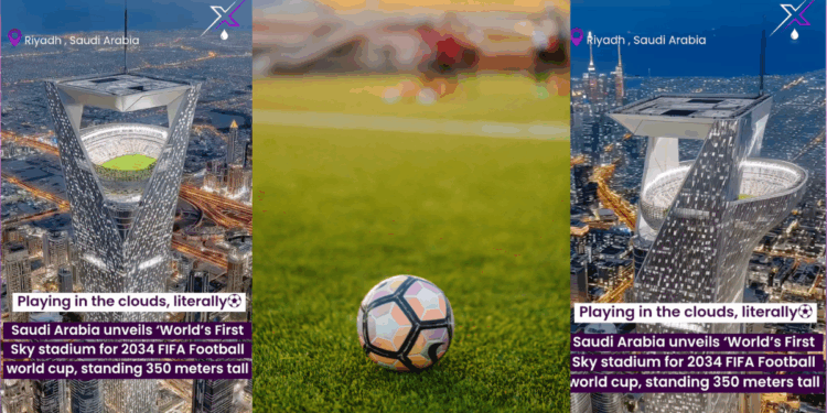 Is Saudi Arabia’s “Sky Stadium” for the 2034 World Cup Real or Just AI?