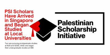Three Gaza Scholars Begin New Chapter in Singapore Under Palestinian Scholarship Initiative