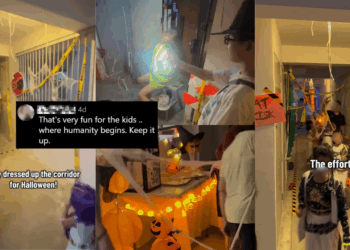 ‘Keep the Kampong Spirit Alive’; Singaporeans Praise Heartwarming Halloween Corridor Video