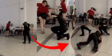 Powerful Storm Batters KL Town — Viral Video Shows Restaurant Staff Blown Off Their Feet