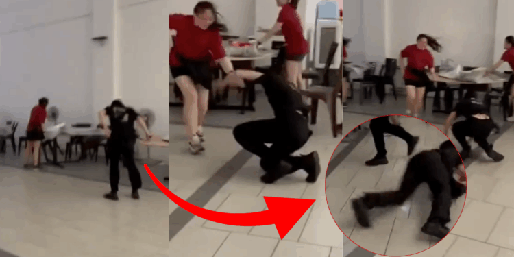 Powerful Storm Batters KL Town — Viral Video Shows Restaurant Staff Blown Off Their Feet