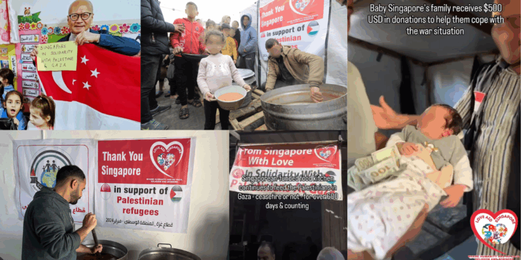 From Singapore to Gaza: How Love Aid SG Delivers Hope Amid the Rubble