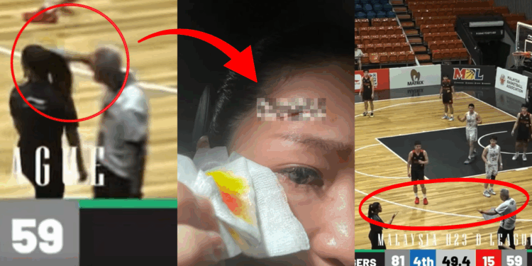 Coach Suspended After Injuring Referee With Clipboard During Basketball Game