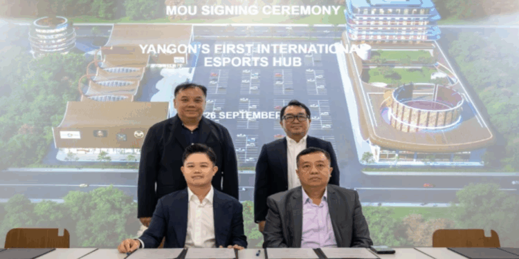 Myanmar Electronic Gaming Association Signed a Memorandum of Understanding with International Partners to Jointly Create the First International Esports Hub at Yangon, Myanmar