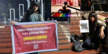 Trans Activist Sahara Chowdhury Rebel Stages Hunger Strike for Legal Recognition of LGBTQ Marriage in Bangladesh