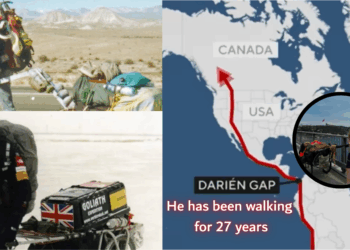 Man Nears Finish of 27-Year Mission to Walk Around the Entire World