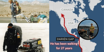 Man Nears Finish of 27-Year Mission to Walk Around the Entire World