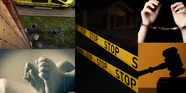 21-Day-Old Baby Thrown From Fourth Floor, Mother Arrested