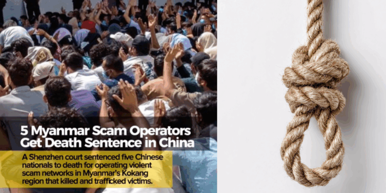 41 Fraud Camps, S$5.30B Scam: China Sentences Myanmar-Based Gang Members to Death