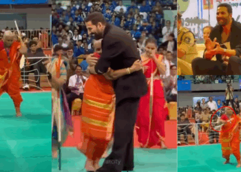88-Year-Old Grandmother Dances with Sticks and Swords—Akshay Kumar Hugs Her
