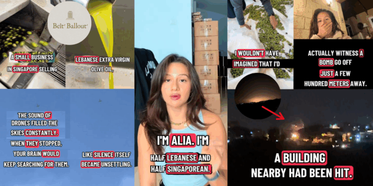 “Silence Became Unsettling”: Singaporean-Lebanese Woman Behind Local Olive Oil Brand Shares How Close She Came to a Bomb Explosion