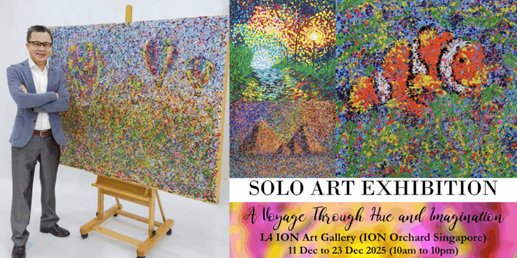 From Doctor to Pioneering Technopreneur and Creator of a New Art Technique – Dr. Lowly’s Solo Art Exhibition at ION Presents a Showcase of Faith and Resilience Over Adversity