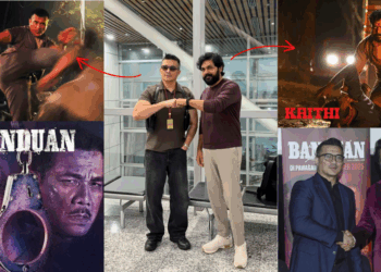 Tamil Star Karthi Joins S’pore-Born Actor Aaron Aziz in Malaysia for ‘Banduan’ Premiere