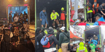 Hat Yai Flood Crisis: Stranded Travellers Evacuated in Shipping Containers Due to High Floodwaters