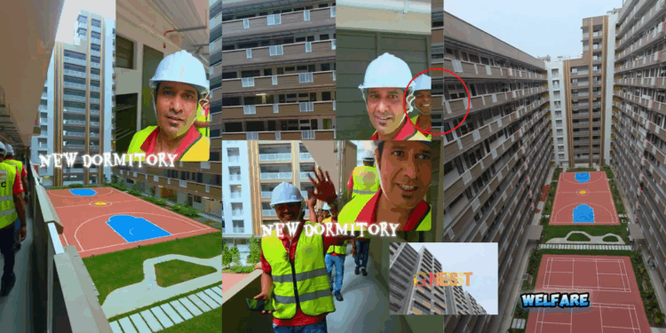 Smiles All Around as Workers Visit New NESST Tukang Dorm — Designed With Them in Mind