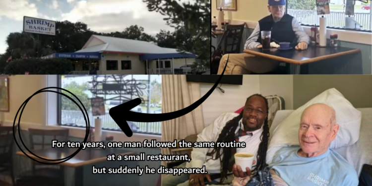 A Man Visited This Restaurant Daily for 10 Years and His Sudden Absence Alarmed Staff