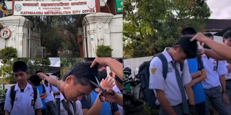 Kathmandu City Tells Schools to Stop Shaving Students’ Heads Without Clear Rules