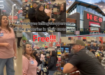 Free Groceries: Christmas Checkout Surprise Leaves Texas Shoppers Stunned at Store