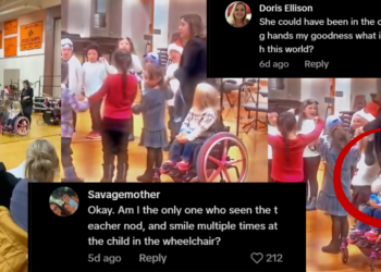 Viral School Performance Video Shocks Viewers After Disabled Child Left Outside Circle