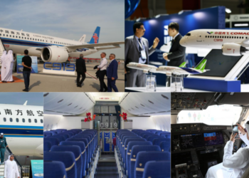China’s New C919 Jet Impresses Dubai Airshow Visitors With Elegant Cabin Design
