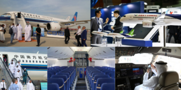 China’s New C919 Jet Impresses Dubai Airshow Visitors With Elegant Cabin Design