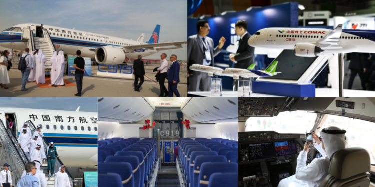 China’s New C919 Jet Impresses Dubai Airshow Visitors With Elegant Cabin Design