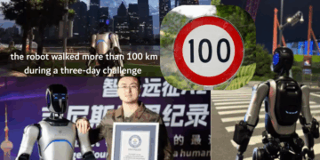 Humanoid Robot Walks Over 100 km in China to Break World Record