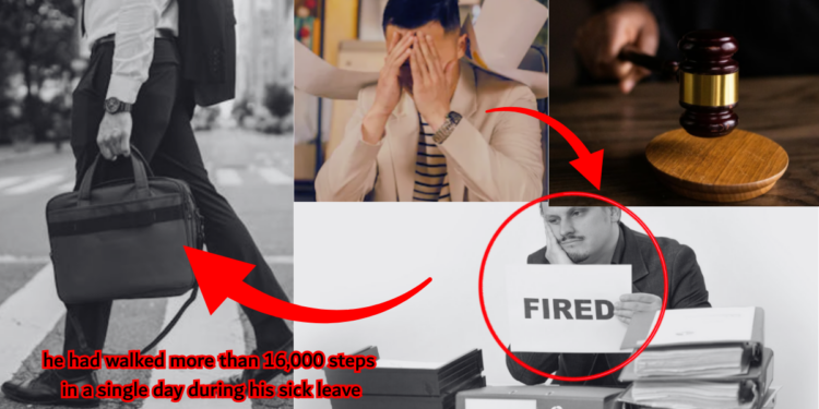 Man Fired for “Too Many Steps” During Sick Leave Wins Court Case Against Employer