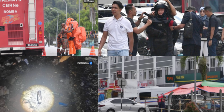 Burned Suspect Arrested After Homemade Bomb Accidentally Detonates in Nilai