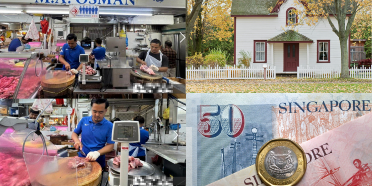 Butcher in Singapore Saves S$950 Monthly, Builds Dream Bungalow Without Loans