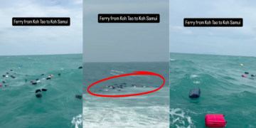 Tourists Lose Luggage to Rough Seas on Ferry Route of Thailand