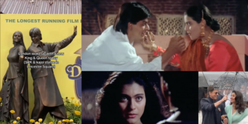 Shah Rukh Khan and Kajol Immortalized in Bronze at London’s Leicester Square