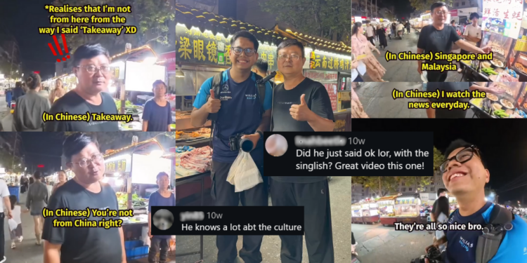 “Dabao… You’re Not From China Right?” S’porean Creator’s Pronunciation Prompts Wholesome Chat in Kaifeng