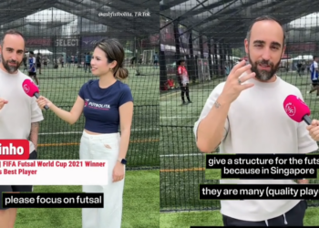 Ricardinho Believes Singapore Futsal Has Talent Waiting to Break Through