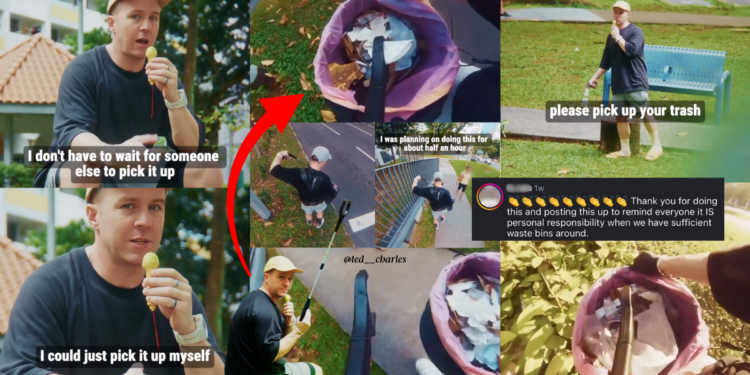 “Please pick up your trash”: Man Uses $5 ‘Kiap-Kiap Tool’ to Pick Up Roadside Litter