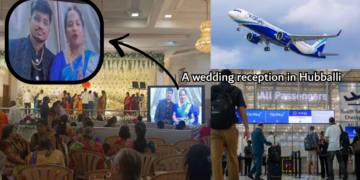 Flight Chaos Forces Newlyweds to Attend Their Own Wedding Reception Online
