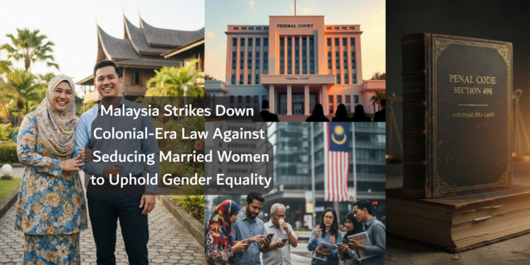 Malaysia Removes Crime of Seducing Married Women after Landmark Gender Equality Ruling